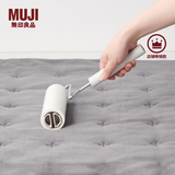 MUJI  扫除用品系列 地毯除尘滚轮/替换纸 滚筒mini粘毛器 地毯除尘滚轮长18*宽7.5*高28cm 内附斜撕式粘尘纸