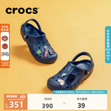 CROCS卡骆驰贝雅洞洞鞋轻便百搭男鞋一脚蹬洞洞鞋女拖鞋休闲鞋|10126 深蓝-410(含智必星) 36 /37(220mm)