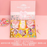 德芙巧克力礼盒装糖果超大棒棒糖零食创意生日礼物送女友38妇女节 时尚粉色礼盒 礼盒装 300g