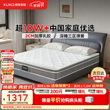 顾家家居（KUKA）梦想垫PLUS 2cm天然乳胶床垫专利深睡席梦思梦想垫1016 1.5x2米