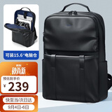 高尔夫（GOLF）双肩包男士软皮15.6吋电脑背包男大容量通勤出差旅行包学生书包女