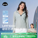 菇娘家防晒衣原纱冰丝透气女户外防紫外线轻薄女外套大码宽松防晒服