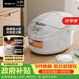 虎牌（TIGER）电饭煲 多功能智能微电脑 可预约定时煮饭电饭煲 家用不粘锅电饭锅 4-5人 5L JAX-C18C