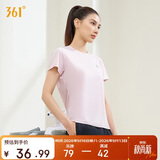 361°短袖女t恤夏季新款速干衣运动跑步宽松瑜伽服上衣服662424126H-5