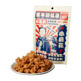 扬子江 怀旧零食小包湖北武汉姜糖麻花特产小米锅巴猫耳酥儿时怀旧食品 小麻花110g