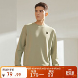 361°卫衣男装秋冬季长袖运动服休闲跑步圆领宽松上衣服652334801D-7