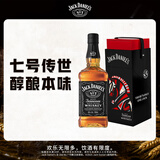 杰克丹尼（Jack Daniels）美国田纳西州 威士忌 40度 黑标马年礼盒装 700ml 生肖酒 洋酒
