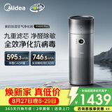 美的（Midea）【九重净化加湿一体】空气净化器加湿鼻炎家用除甲醛烟味异味过敏原空气净化机RX600Pro