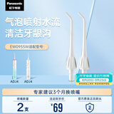 松下（Panasonic）冲牙器喷嘴 高频脉冲水流喷嘴清洁牙龈沟 适用于ADJ4/JDJ1 2支装EW0955