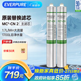 爱惠浦（Everpure）厨房餐饮用水过滤  净水器主滤芯 MC2-CN 两支装