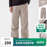 骆驼（CAMEL）【王俊凯同款】户外滑雪裤男三防水直筒裤加绒长裤冲锋裤 6805
