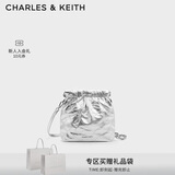 CHARLES&KEITH迷你菱格链条流浪包单肩包双肩包包女包生日七夕礼物CK2-60782390