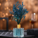 朗芬室内房间藤条无火香薰家用卧室干花套装卫生间厕所空气清新剂 邂逅(粉色精油粉色花)80ml