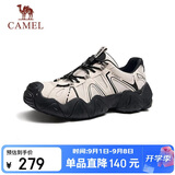 骆驼（CAMEL）云山1代户外春夏徒步登山休闲丑萌鞋情侣 G15S076104 米白/黑 42