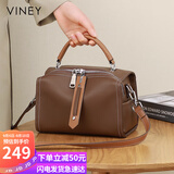 viney牛皮包包女包大容量枕头包轻奢斜挎单肩包生日礼物品牌送女友老婆