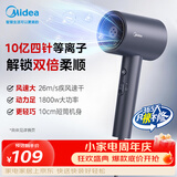 美的（Midea）10亿等离子护发电吹风 家用负离子吹风筒 1800W大功率快干吹风机FJ309  节日礼物