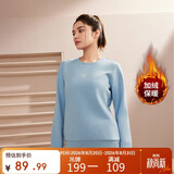 361°卫衣女秋冬季加绒外套运动休闲圆领长袖套头衫上衣662344801D-8