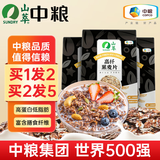 山萃（SUNDRY）中粮高纤黑燕麦片即食营养早餐冲饮谷物代餐高膳食0蔗糖681g