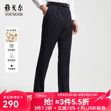 雅戈尔套西裤子男050款西服裤西装裤西裤羊毛材质秋冬季保暖舒适 藏青 34 175/84A