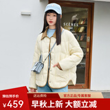 坦博尔新款羽绒服女秋冬新款轻薄短款小个子翻领韩版百搭外套TD236266 黄油蜜 M 165/88A（建议体重125-135斤）