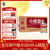 郎酒小郎酒精酿款 兼香型白酒 45度 100mL*6瓶*4盒 整箱装【小酒】