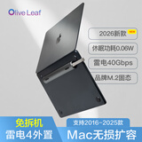 Olive LeafMacbook硬盘扩容外置雷电4/5/3固态系统启动盘u盘ssd存储闪存苹果M5/m4/m2/m3/m1英特尔家用 Seamless Pro SSD(40Gbps） 1TB 雷电3