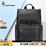 暇步士（Hush Puppies）双肩包男时尚背包14英寸电脑包出差旅行包办公多功能生日礼物