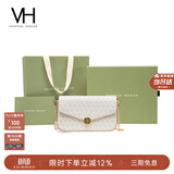 VANESSA HOGAN VH女包山茶花信封包轻奢老花链条小包单肩斜挎包生日礼物送女友