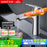 华帝（VATTI）面盆水龙头洗脸盆 浴室卫生间304不锈钢洗手盆龙头单冷 042C-002