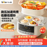 小熊（Bear）电炖盅电炖锅隔水炖家用4人用煲汤炖汤锅燕窝炖盅4.1L炖蒸煮一体微压电炖锅DDZ-J25G2