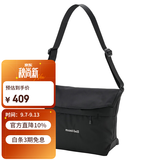 mont·bell 日本品牌男女同款斜挎包时尚通勤单肩包 1123900 BK25黑色25 均码
