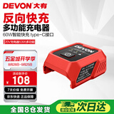 大有（Devon）20V多功能充电器 20V锂电产品通用5395反向快充Type-C接口（60W）