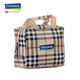 GLASSLOCK保温袋包手提饭盒包便当包男女手拎包手提包便携包 格子包GL23