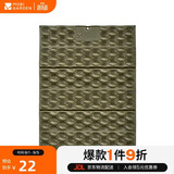 牧高笛（MOBIGARDEN）山栖蛋巢坐垫  户外露营防潮轻量加厚折叠坐垫 NX26663009 骑兵绿