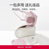 爱慕【氧气小花瓣】礼盒薄款净痕无钢圈蕾丝软支撑内衣裤套装
