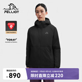 伯希和（Pelliot）[成毅同款]Primaloft金标P棉服女保暖防风秋冬外套125376010黑L