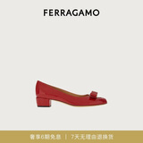 菲拉格慕（Ferragamo）女士Vara蝴蝶结高跟鞋  0591964_1D _ 75 七夕礼物送女友