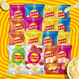 乐事（Lay's）薯片 混合多口味40g*16包 零食大礼包 百事食品