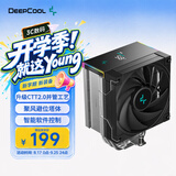 九州风神（DEEPCOOL）AK500S青春数显版5热管风冷散热器(智能大屏温度显示/FDB安静风扇/适用于9900X3D及以下型号)