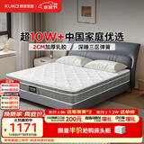 顾家家居（KUKA）梦想垫PLUS 2cm天然乳胶床垫席梦思主次卧床垫梦想垫1016 1.8x2米