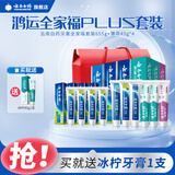 云南白药牙膏经典系列组合套装全家福/国粹套装清新口气 一样一支全家共享 鸿运全家福PLUS套装（共10支）
