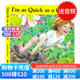 【送音频】我和蟋蟀一样快 英文原版绘本 I'm as Quick as a Cricket  纸板书廖彩杏书单di50本 Audrey Wood亲子互动学习图画故事书