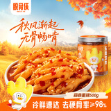 脱骨侠无骨鸡爪500g蒜香重辣去骨凤爪肉鸡脚筋柠檬酸辣虎皮佤味源头直发