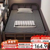星奇堡 折叠床单人家用简易床加床加固午休小床成人办公室硬板铁床 100cm宽【经济款+加厚框架】