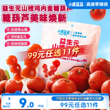小鹿蓝蓝【99任选11件】益生元山楂棒棒糖儿童宝宝零食鸡内金糖葫芦95g