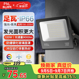 佛山照明led投光灯户外射灯室外照明灯庭院灯探照灯100W天耀IP66