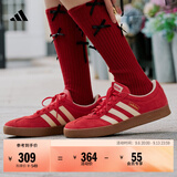 adidas「T头鞋」VL COURT CLASSIC板鞋德训鞋男女阿迪达斯轻运动 浅猩红/暖香草色/黄色 (推荐女生买小半码)   42.5