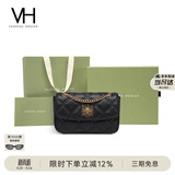 VANESSA HOGAN VH女包茵然软包轻奢小香风斜挎小包菱格链条单肩腋下包生日礼物