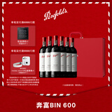 奔富（Penfolds）Bin 600赤霞珠设拉子红葡萄酒750ml*6支箱装 进口行货 中秋送礼