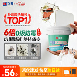 立邦补墙膏墙面修复防霉抗菌墙面修补膏堵洞腻子膏白色2.5kg